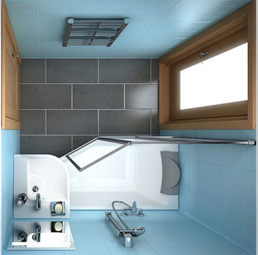 11 ý tưởng thiết kế thông minh cho phòng tắm nhỏ - Ảnh 2.