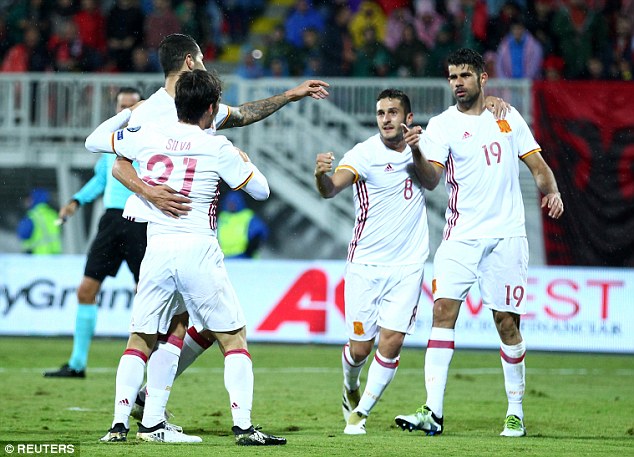 VIDEO, Albania 0-2 Tây Ban Nha: Dấu ấn Ngoại hạng Anh - Ảnh 2.