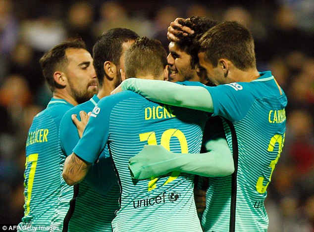 Cúp Nhà Vua Tây Ban Nha: Barcelona bị đội bóng tí hon Hercules cầm hòa - Ảnh 3.