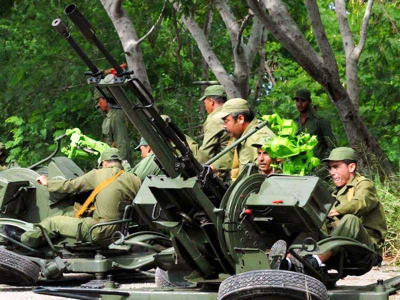 Cuba diễn tập khả năng ph&ograve;ng thủ quy m&ocirc; lớn- Ảnh 2.