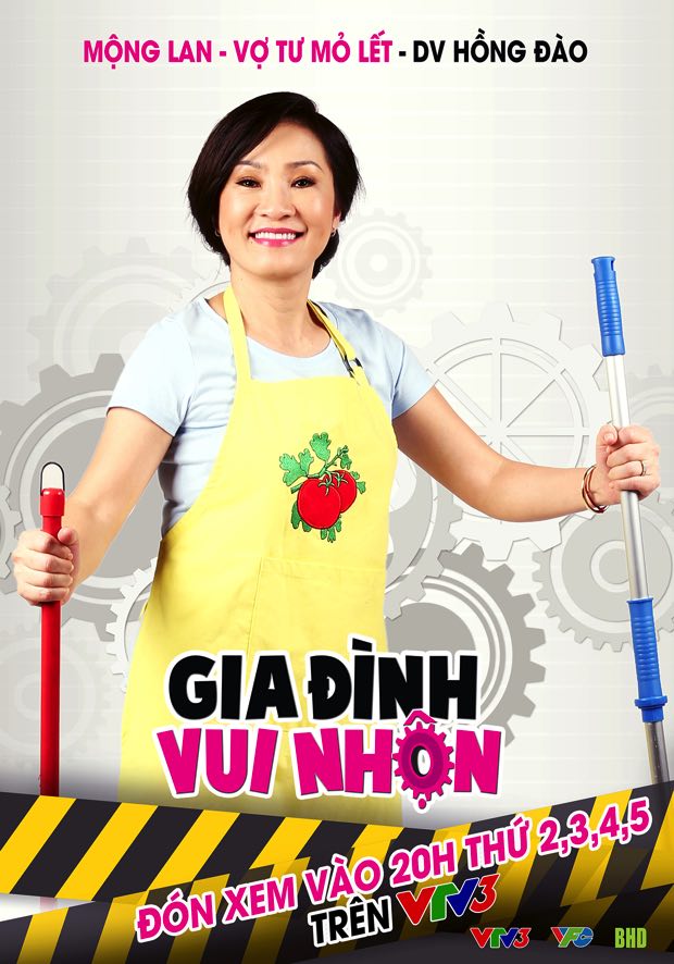 Điểm mặt dàn diễn viên của sitcom mới Gia đình vui nhộn - Ảnh 2.