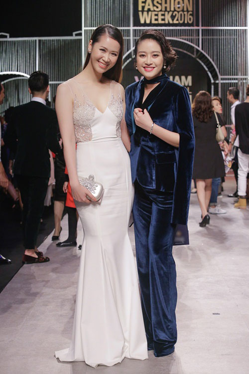 MC Phí Linh cá tính, đầy biến hóa tại Vietnam International Fashion Week - Ảnh 9.