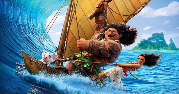 Phim hoạt hình Disney Moana tấn công phòng vé cuối năm - Ảnh 1.