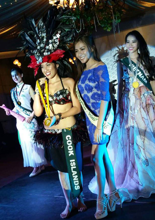 Nam Em giành Huy chương Bạc phần thi tài năng Miss Earth 2016 - Ảnh 2.