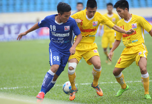 VIDEO, Thắng U21 Than Quảng Ninh 2-0, U21 Hà Nội T&T vào chung kết - Ảnh 1.