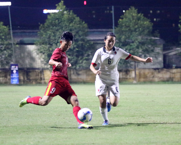 U16 nữ Việt Nam chia tay vòng loại giải châu Á 2017 bằng trận thắng 5-0 - Ảnh 1.