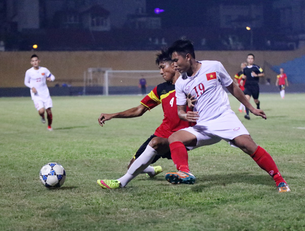 Tranh giải 3 giải U19 ĐNÁ 2016, U19 Việt Nam - U19 Timor Leste: Lấy lại niềm tin - Ảnh 1.