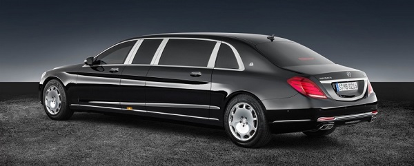 Siêu xe chống đạn Mercedes-Maybach S600 Pullman có giá 1,56 triệu USD - Ảnh 1.