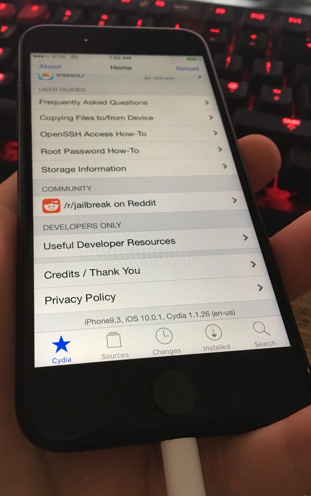 iPhone 7 đã bị jailbreak thành công chỉ sau vài ngày ra mắt - Ảnh 1.