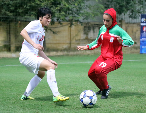 Hạ Iran 2-0, U19 nữ Việt Nam giành vé dự VCK U19 nữ châu Á 2017 - Ảnh 1.