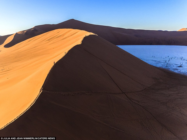 Khó tin với vẻ đẹp bất tận của cồn cát ở Namibia - Ảnh 2.