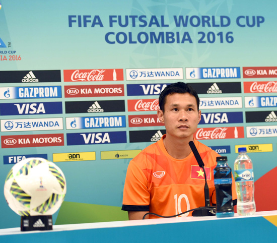 Phát biểu trước trận đấu vòng 1/8 Futsal World Cup 2016, ĐT futsal Việt Nam - ĐT futsal Nga - Ảnh 2.