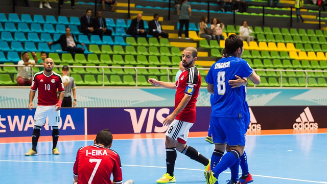  Thắng Ai Cập, Thái Lan chắc suất vào vòng knock-out World Cup futsal 2016 - Ảnh 2.