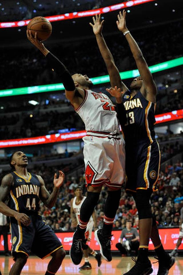 Chicago Bulls hạ knock-out Indiana Pacers để giành chiến thắng thứ 2 tại NBA 2016/2017 - Ảnh 2.