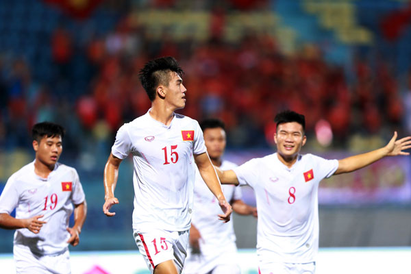 VIDEO U19 Việt Nam 4-1 U19 Timor Leste: Giải tỏa cơn khát - Ảnh 2.