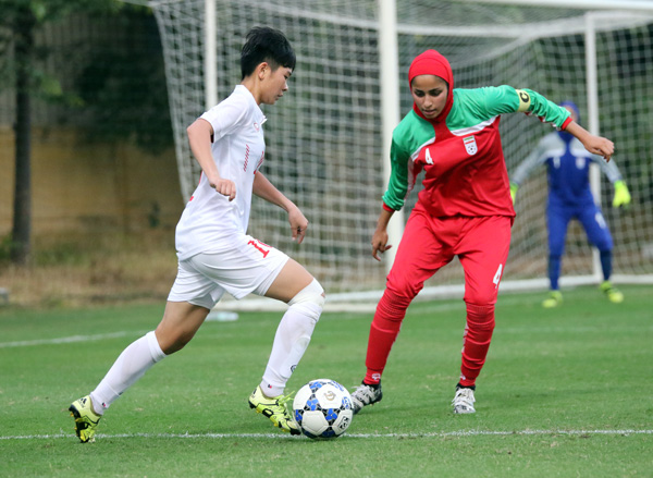 Hạ Iran 2-0, U19 nữ Việt Nam giành vé dự VCK U19 nữ châu Á 2017 - Ảnh 3.