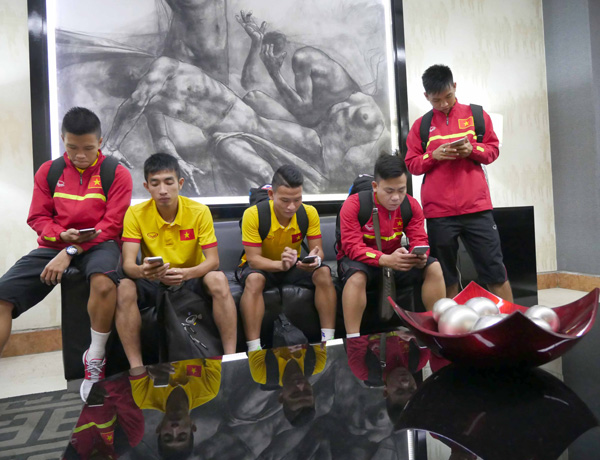 ĐT Futsal Việt Nam đã có mặt tại Bucaramanga chuẩn bị cho trận đấu với Italia - Ảnh 4.