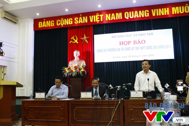 Thi THPT quốc gia 2017: Trắc nghiệm môn Toán, đề minh họa có trong tháng 10 - Ảnh 2.