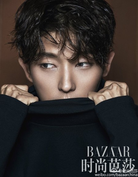 Lee Jun Ki lạnh như băng trên tạp chí Harper Bazaar - Ảnh 1.