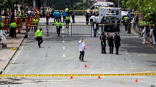 Colombia: Nổ bom tại Bogota, hàng chục người thương vong - Ảnh 1.