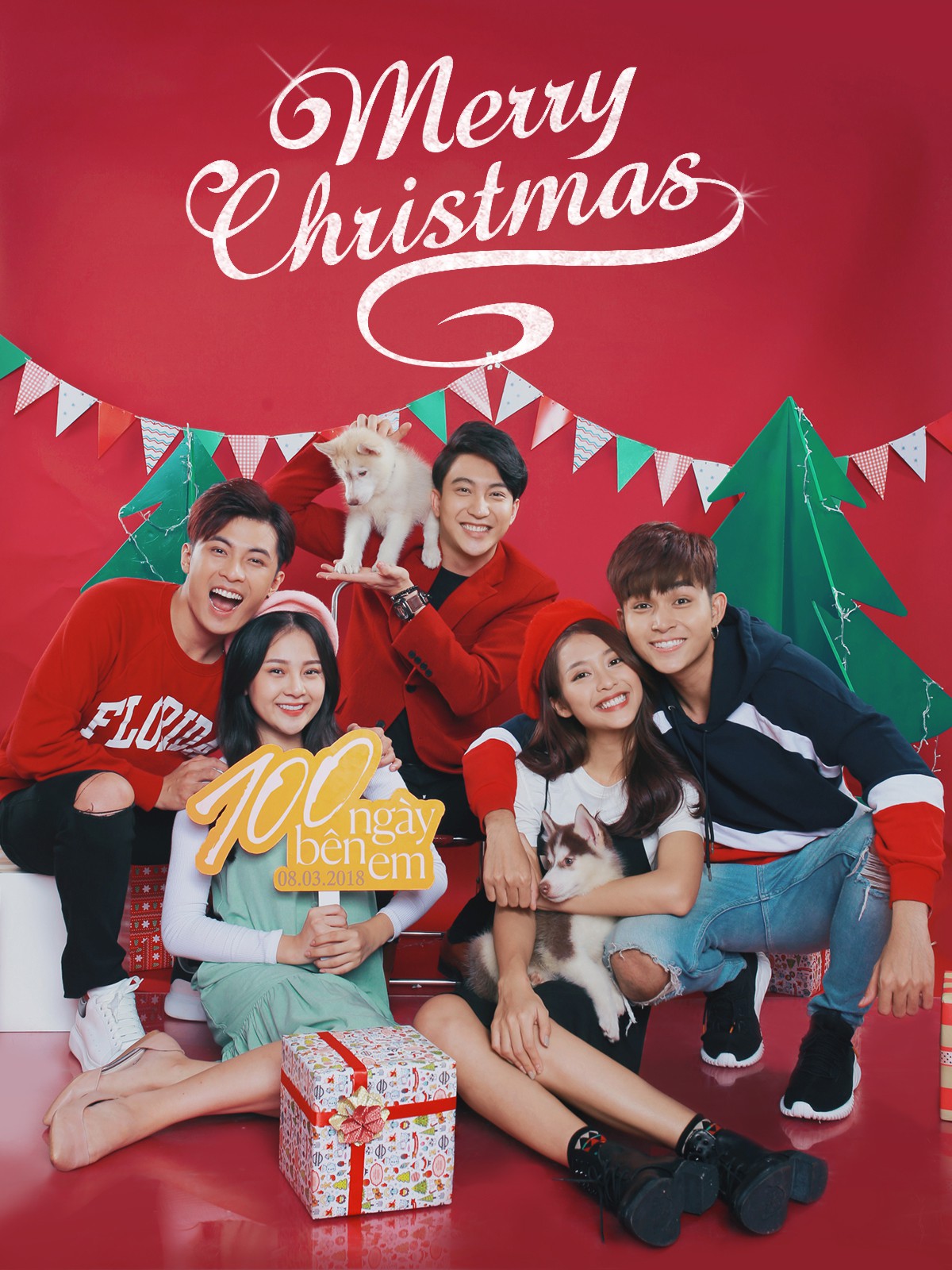 D&agrave;n diễn vi&ecirc;n 100 ng&agrave;y b&ecirc;n em tung bộ ảnh Gi&aacute;ng sinh si&ecirc;u lung linh - Ảnh 1.