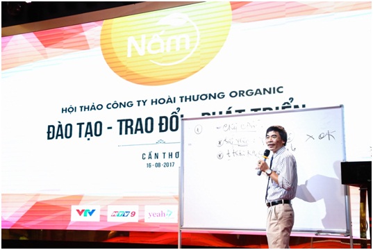 Nấm – Hoài Thương Organic mời Tiến sĩ Lê Thẩm Dương truyền lửa kinh doanh - Ảnh 2.