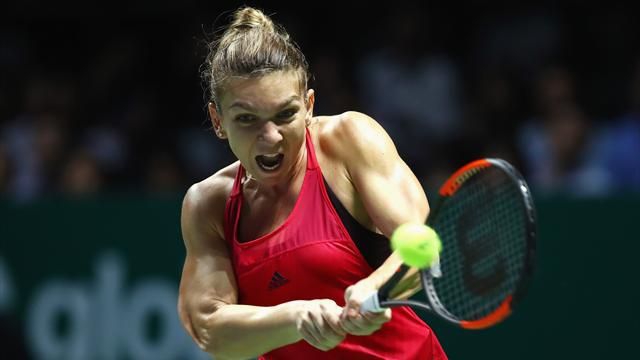 WTA Final 2017, bảng Đỏ: Halep bị loại bất ngờ, Caronline Garcia vào bán kết - Ảnh 1.