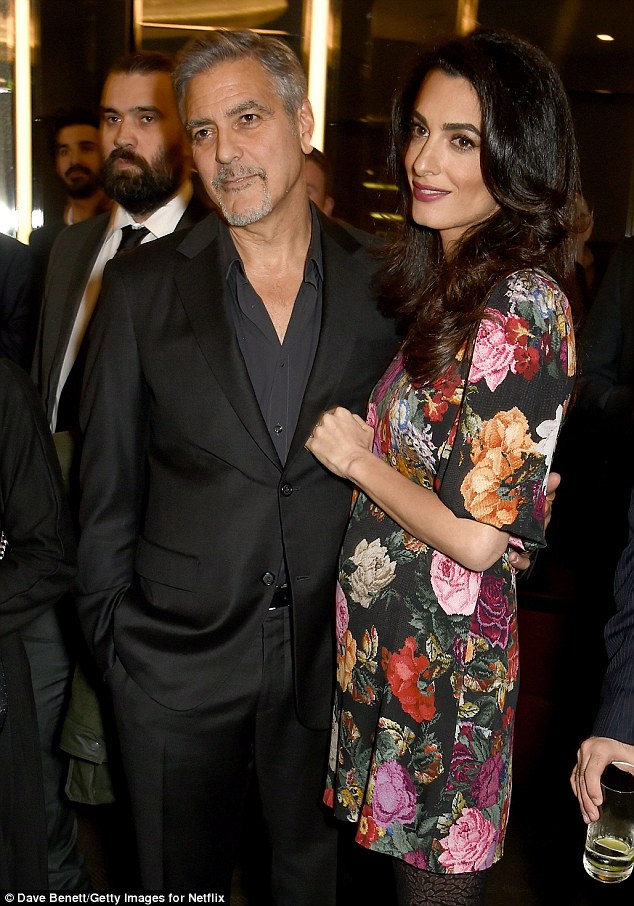 Vợ George Clooney mang thai đôi 1 trai 1 gái - Ảnh 1.