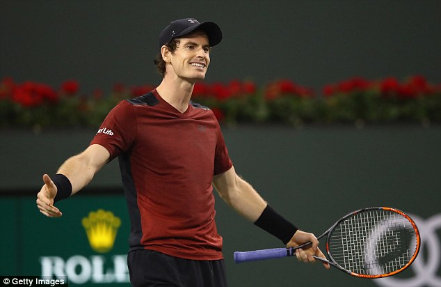 Để thua tay vợt số 129, Andy Murray bật bãi khỏi Indian Wells - Ảnh 1.