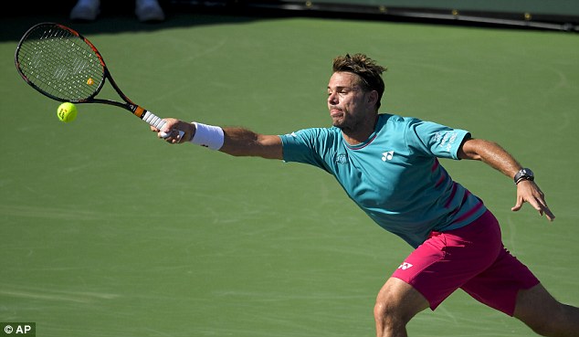 Thắng nhanh Wawrinka, Federer lần thứ 5 đăng quang tại Indian Wells - Ảnh 1.