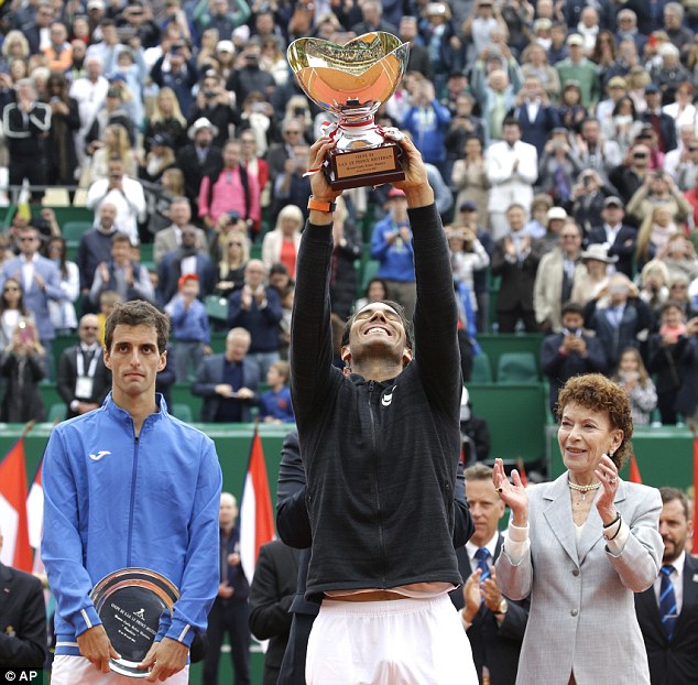 Đánh bại Albert Ramos, Rafael Nadal vô địch Monte Carlo 2017 - Ảnh 3.