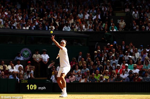 Roger Federer thẳng tiến vào bán kết Wimbledon - Ảnh 1.