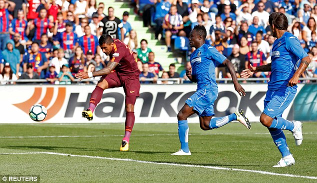 Messi, Suarez tịt ngòi, Barca ngược dòng nhờ công tân binh từ Trung Quốc - Ảnh 2.