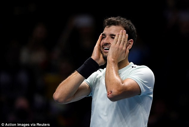 Grigor Dimitrov ca ngợi bồ già hơn 13 tuổi sau khi đăng quang ATP Finals 2017 - Ảnh 2.