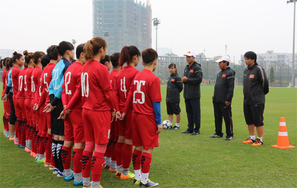 ĐT nữ Việt Nam tự tin giành 3 điểm ở trận ra quân vòng loại Asian Cup 2018 - Ảnh 1.