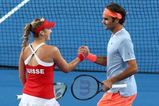 Hopman Cup 2018: Roger Federer giúp ĐT Thụy Sĩ khởi đầu mỹ mãn - Ảnh 2.