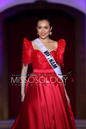 Lệ Hằng vào top 5 Thí sinh được yêu thích ở Miss Universe - Ảnh 2.