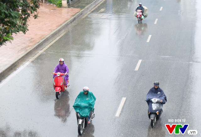 Cơn mưa vàng đánh tan nắng nóng như thiêu đốt tại Hà Nội - Ảnh 3.