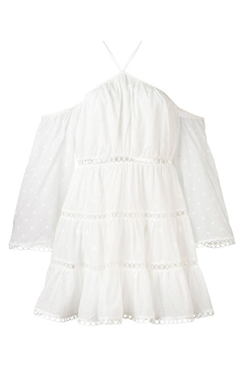 Những kiểu đầm trắng các quý cô không thể thiếu trong tủ đồ hè này - Ảnh 1.