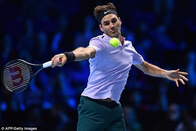 Federer toàn thắng 3 trận vòng bảng ATP Finals 2017 - Ảnh 1.