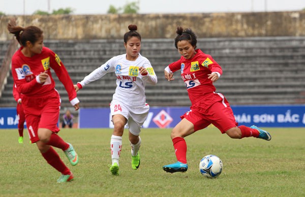 Lượt trận thứ 8 giải VĐQG nữ 2017: Hà Nội I và TP Hồ Chí Minh I thắng dễ các trận Derby - Ảnh 1.