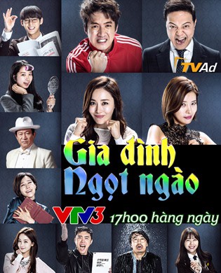 Phim truyền hình mới trên VTV3: Gia đình ngọt ngào - Ảnh 1.