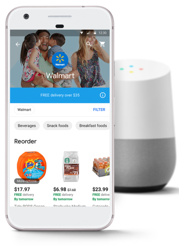 Google và Walmart hợp tác thương mại điện tử - Ảnh 1.