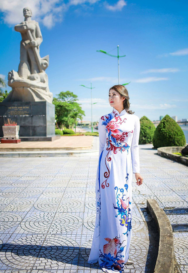 Thiếu nữ Việt sinh ra để mặc áo dài - Ảnh 20. Thiếu nữ Việt sinh ra để mặc áo dài - Ảnh 20.