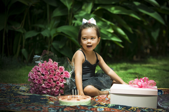 Con gái Đoan Trang ngày càng xinh đẹp với nét lai Tây - Ảnh 4. Con gái Đoan Trang ngày càng xinh đẹp với nét lai Tây - Ảnh 4.