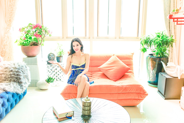 Bebe Phạm - Dustin Nguyễn &ldquo;khoe&rdquo; hạnh ph&uacute;c trong tổ ấm sang trọng bậc nhất S&agrave;i G&ograve;n - Ảnh 12.