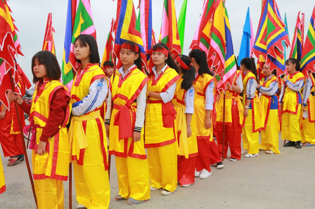 Độc đáo nghi lễ rước nước dâng tiến vua Đinh - Ảnh 18. Độc đáo nghi lễ rước nước dâng tiến vua Đinh - Ảnh 18.