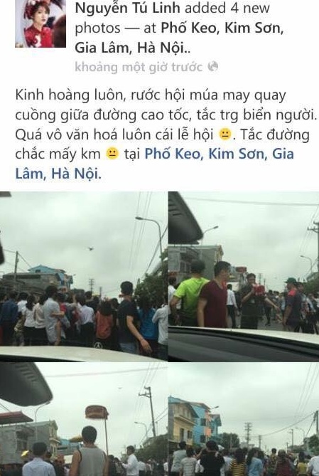 Hot girl T&uacute; Linh hứng &ldquo;gạch đ&aacute;&rdquo; v&igrave; tr&oacute;t lỡ lời tr&ecirc;n mạng - Ảnh 2.