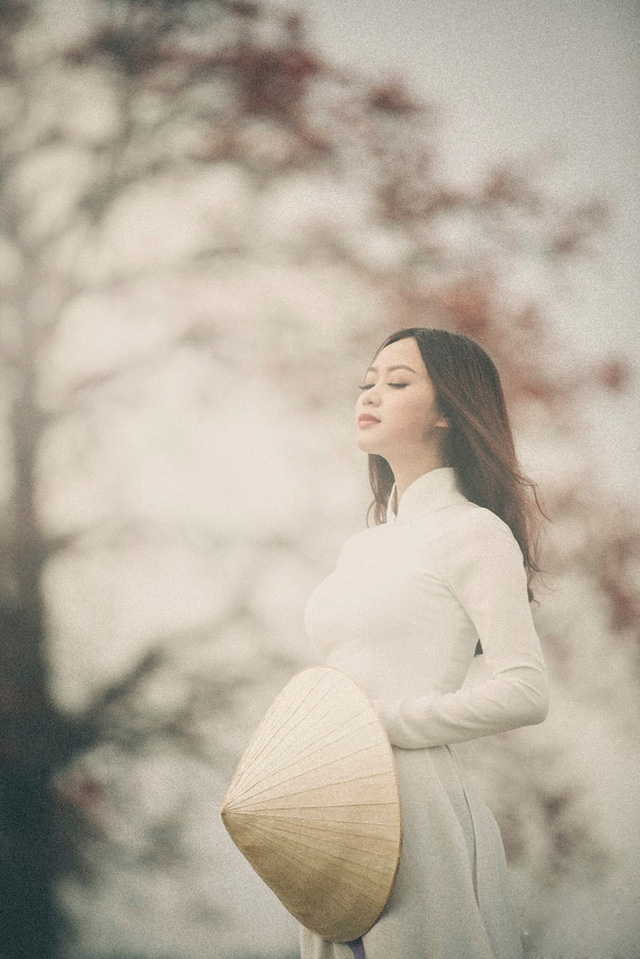Á khôi ĐH Nội vụ đẹp như nàng thơ trong ánh nắng chiều - Ảnh 6.