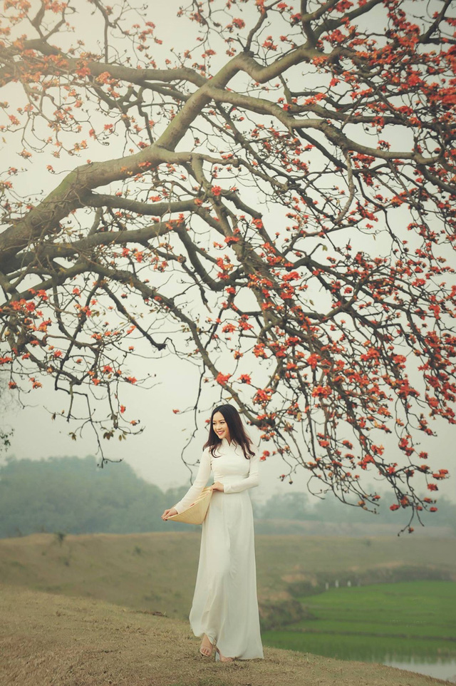 Á khôi ĐH Nội vụ đẹp như nàng thơ trong ánh nắng chiều - Ảnh 8.